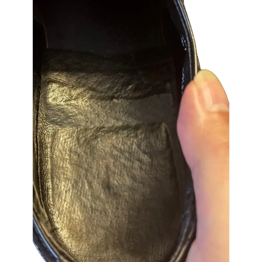 Florsheim Imperial Black Leather Wingtip Oxford Dress Shoes Size 13 D Read